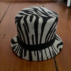 Zebra Print Bucket Hat